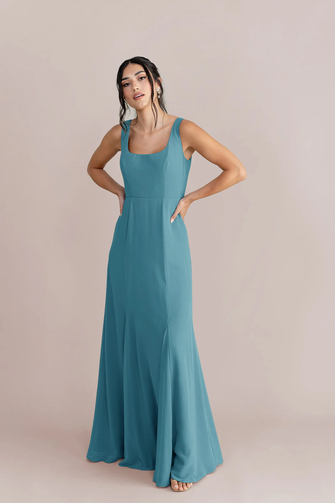 Nicole Chiffon Dress | Made To Order - Image 25