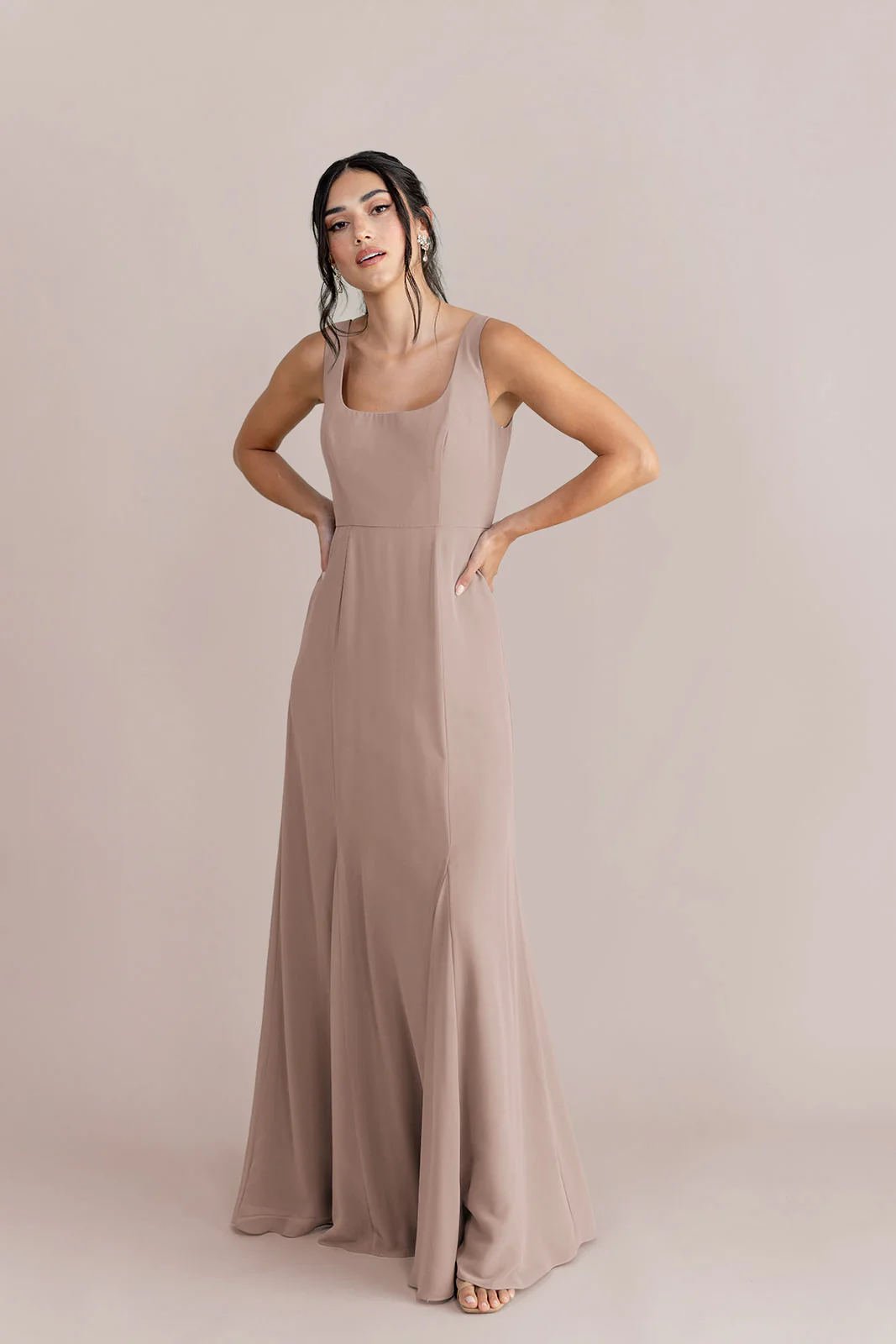 Nicole Chiffon Dress | Made To Order - Image 35
