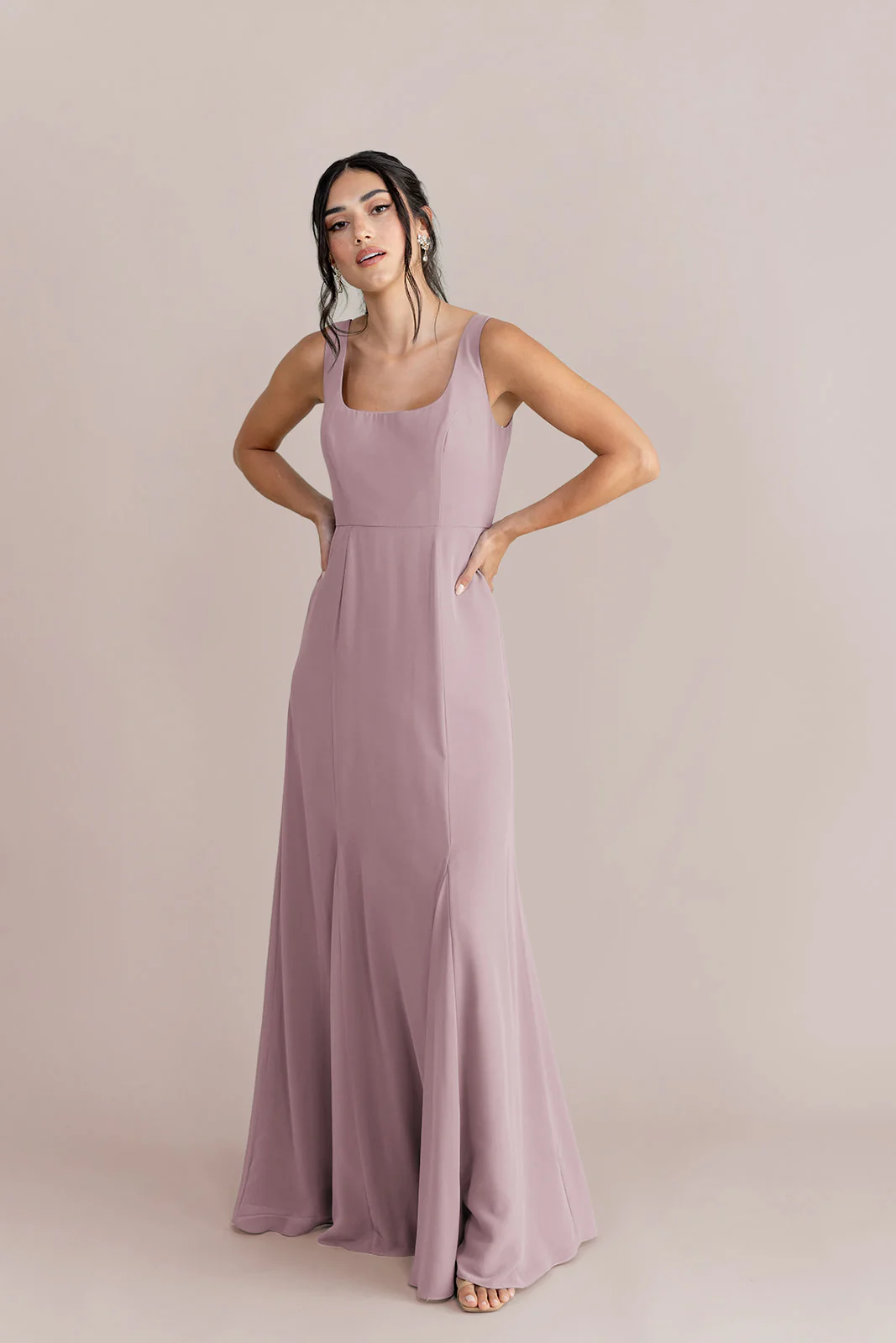 Nicole Chiffon Dress | Made To Order - Image 39