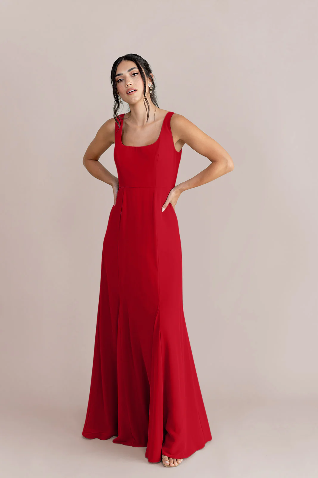 Nicole Chiffon Dress | Made To Order - Image 43
