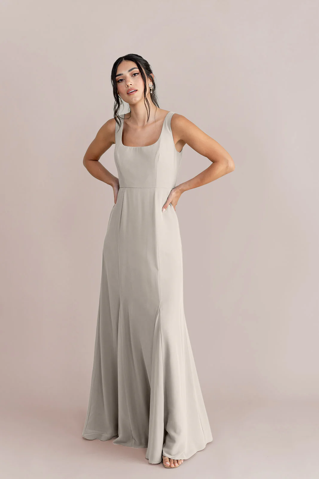Nicole Chiffon Dress | Made To Order - Image 50