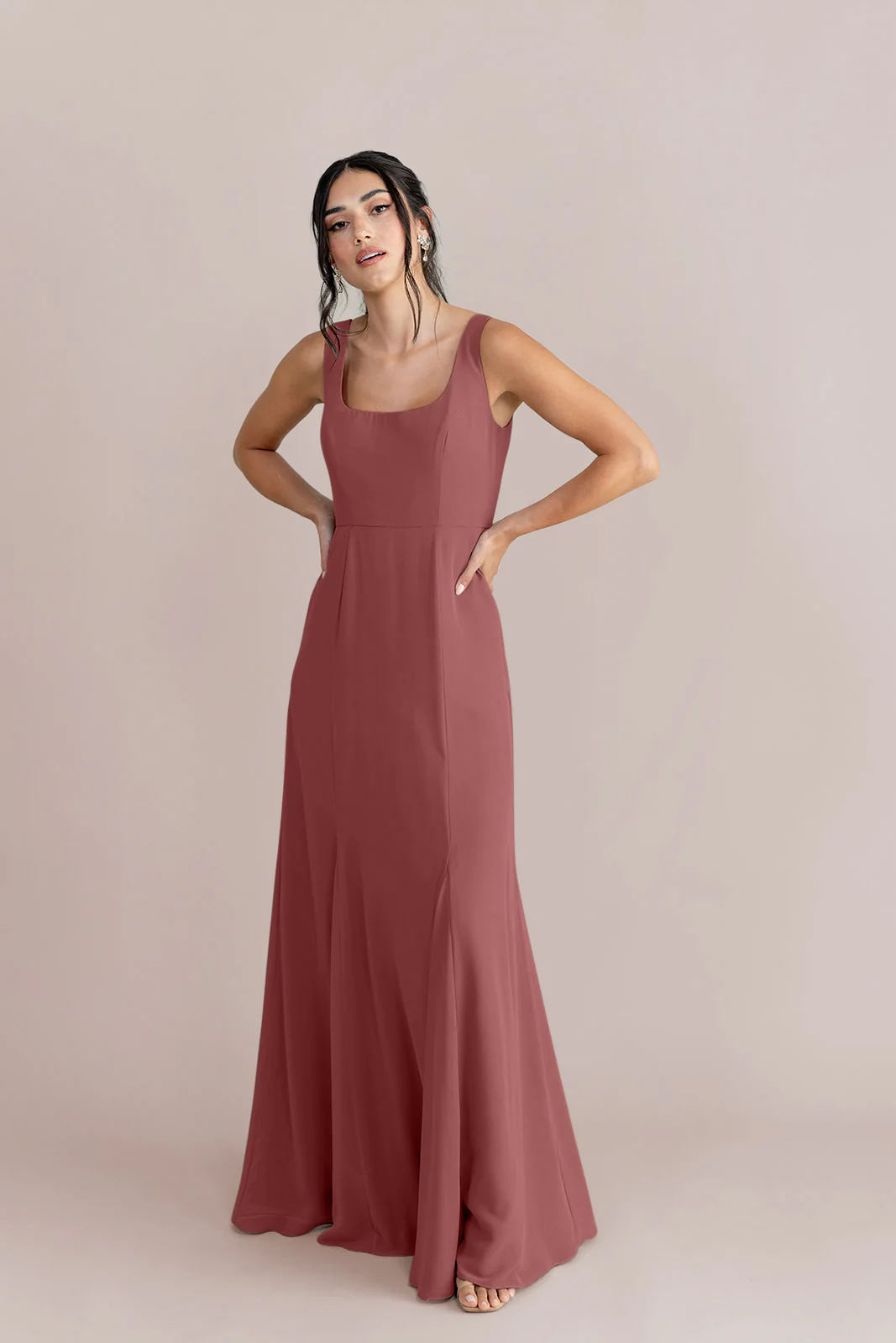 Nicole Chiffon Dress | Made To Order - Image 53