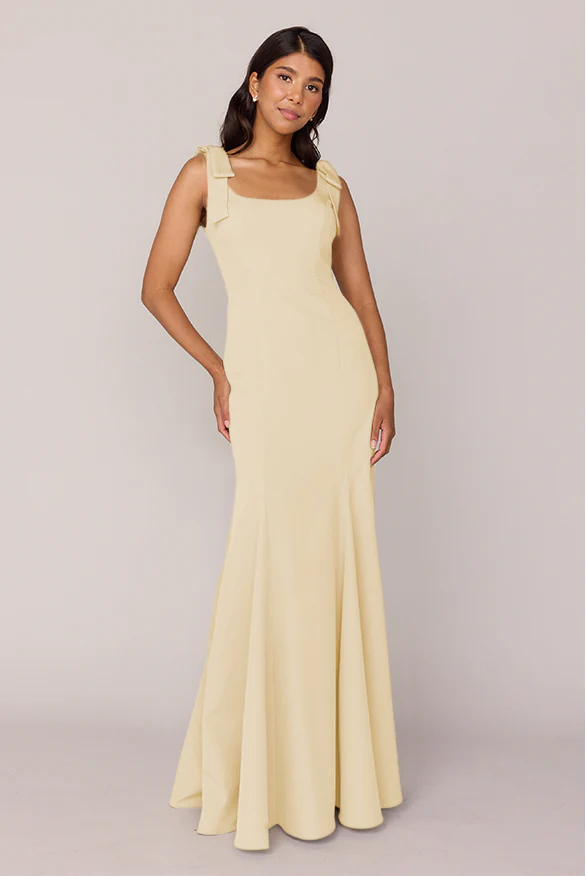 Nicole Crepe Dress | Made To Order - Image 123