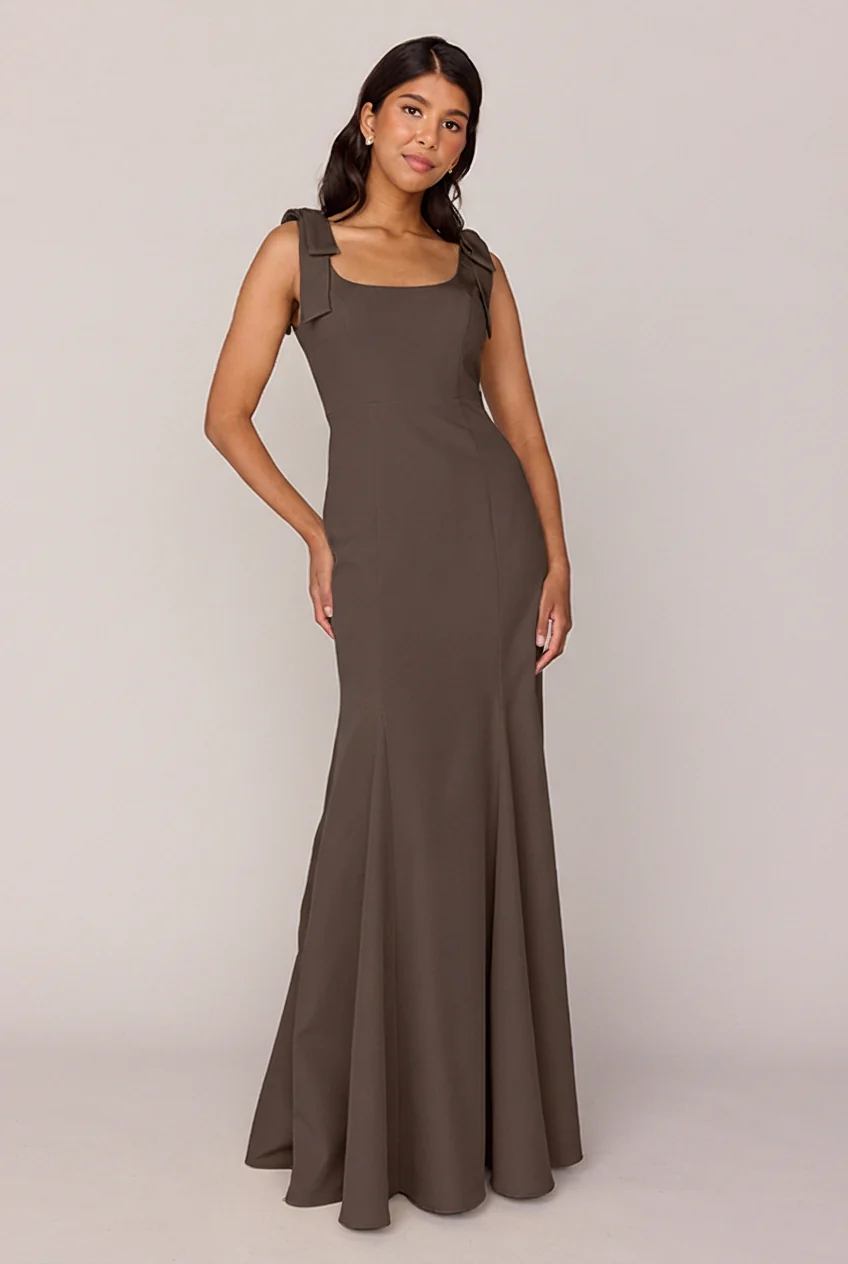 Nicole Crepe Dress | Made To Order - Image 181