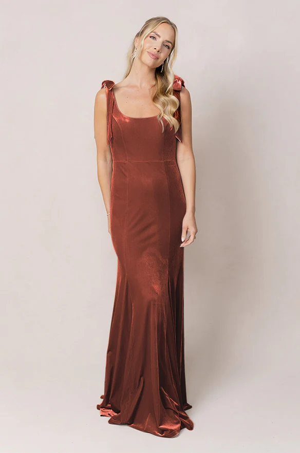 Nicole Velvet Dress | Made To Order - Image 30