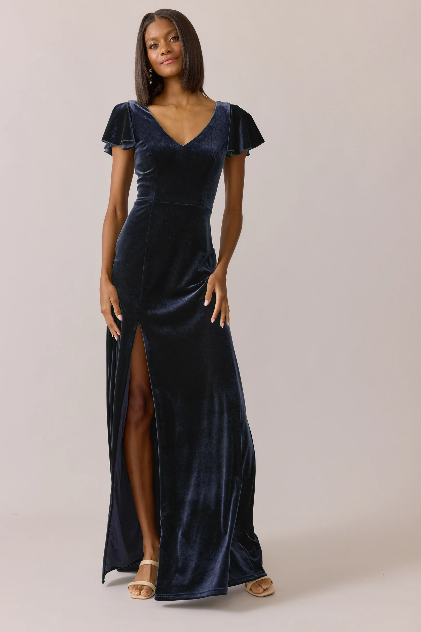 Nora Velvet Dress | Made To Order - Image 19