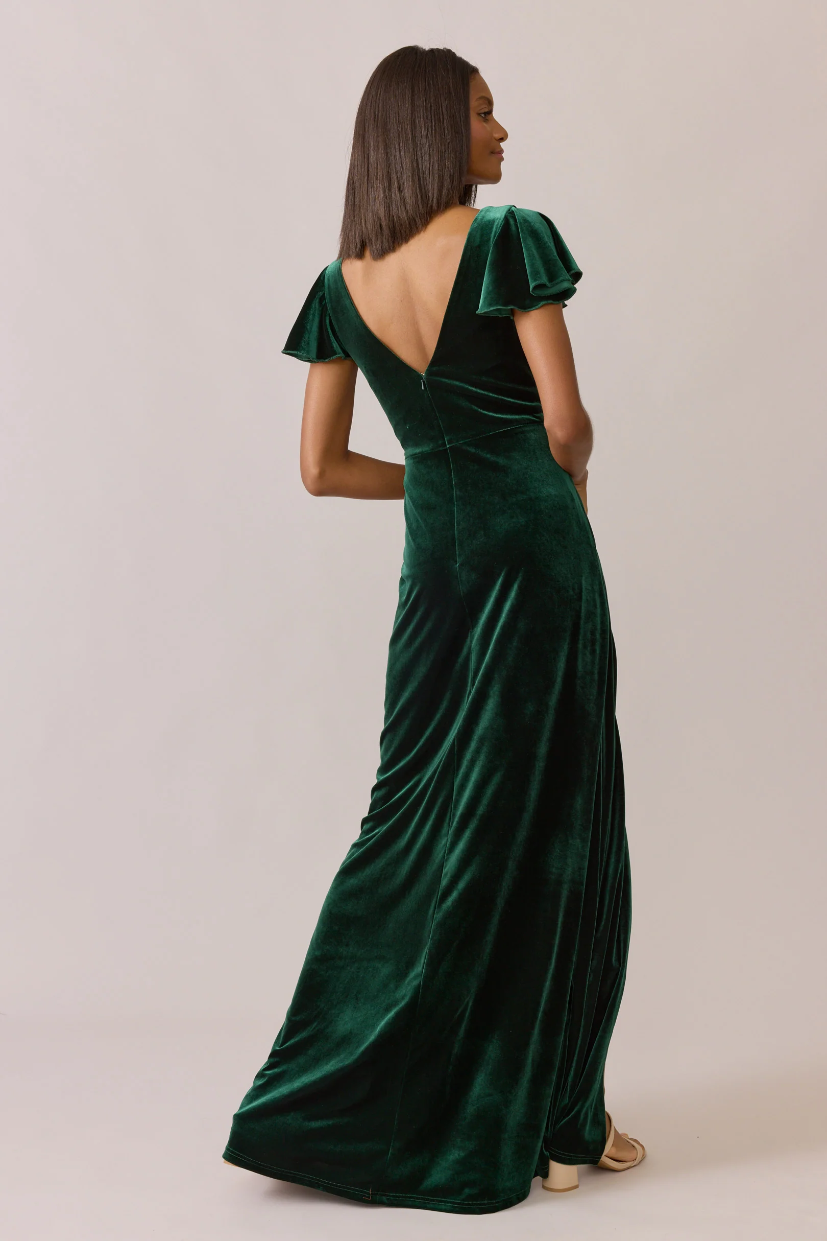 Nora Velvet Dress | Made To Order - Image 28