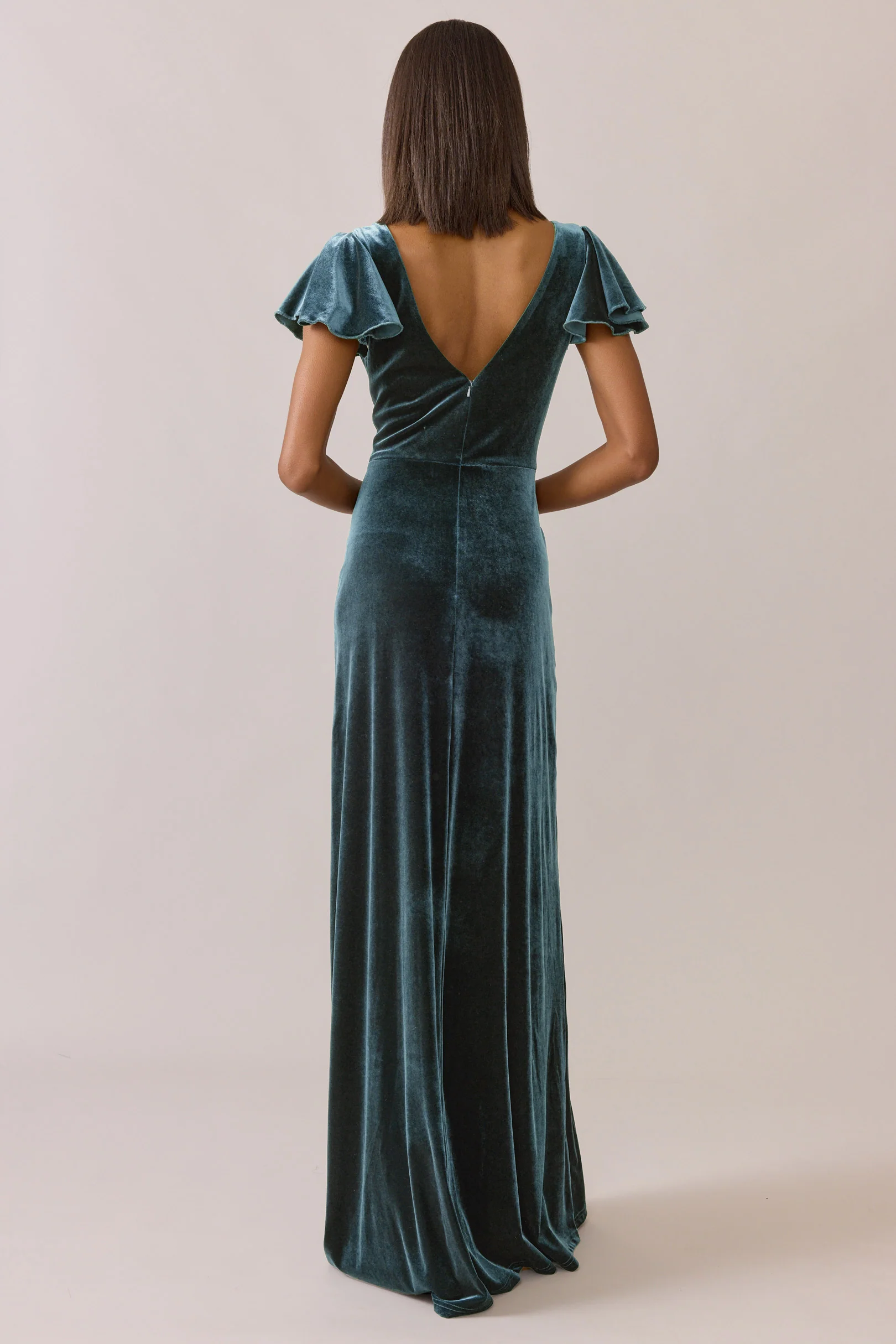 Nora Velvet Dress | Made To Order - Image 33