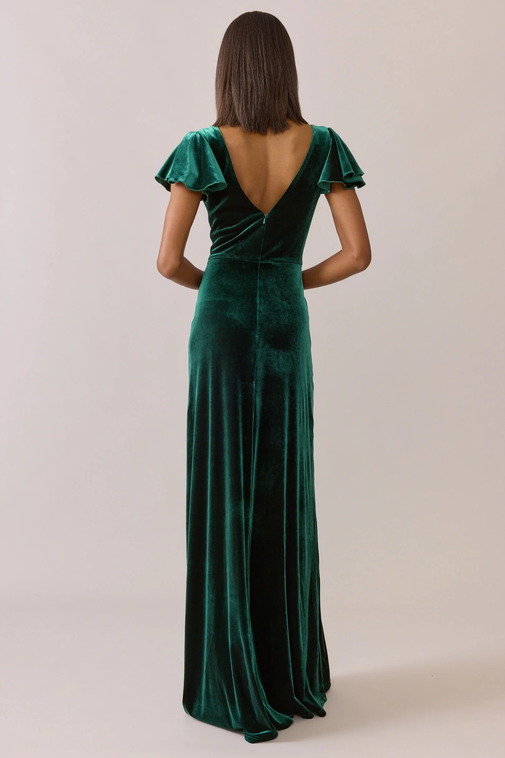 Nora Velvet Dress | Made To Order - Image 35