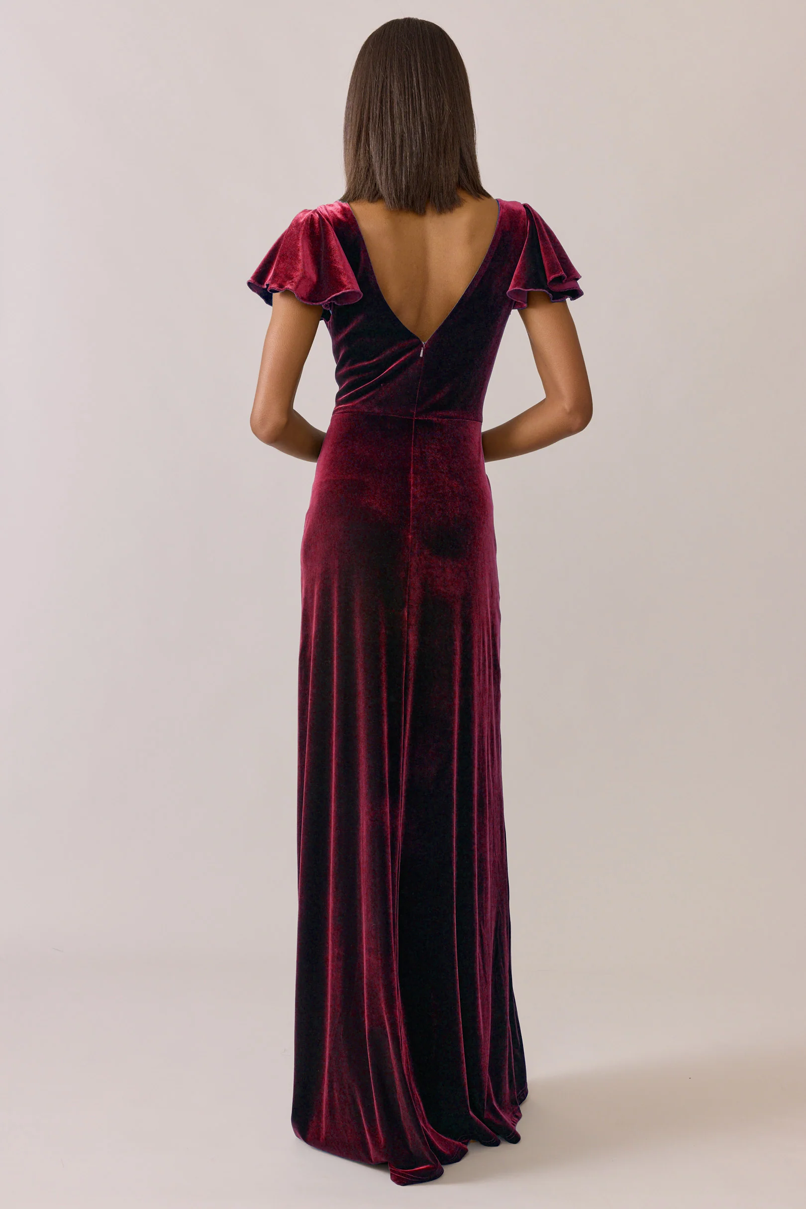 Nora Velvet Dress | Made To Order - Image 38