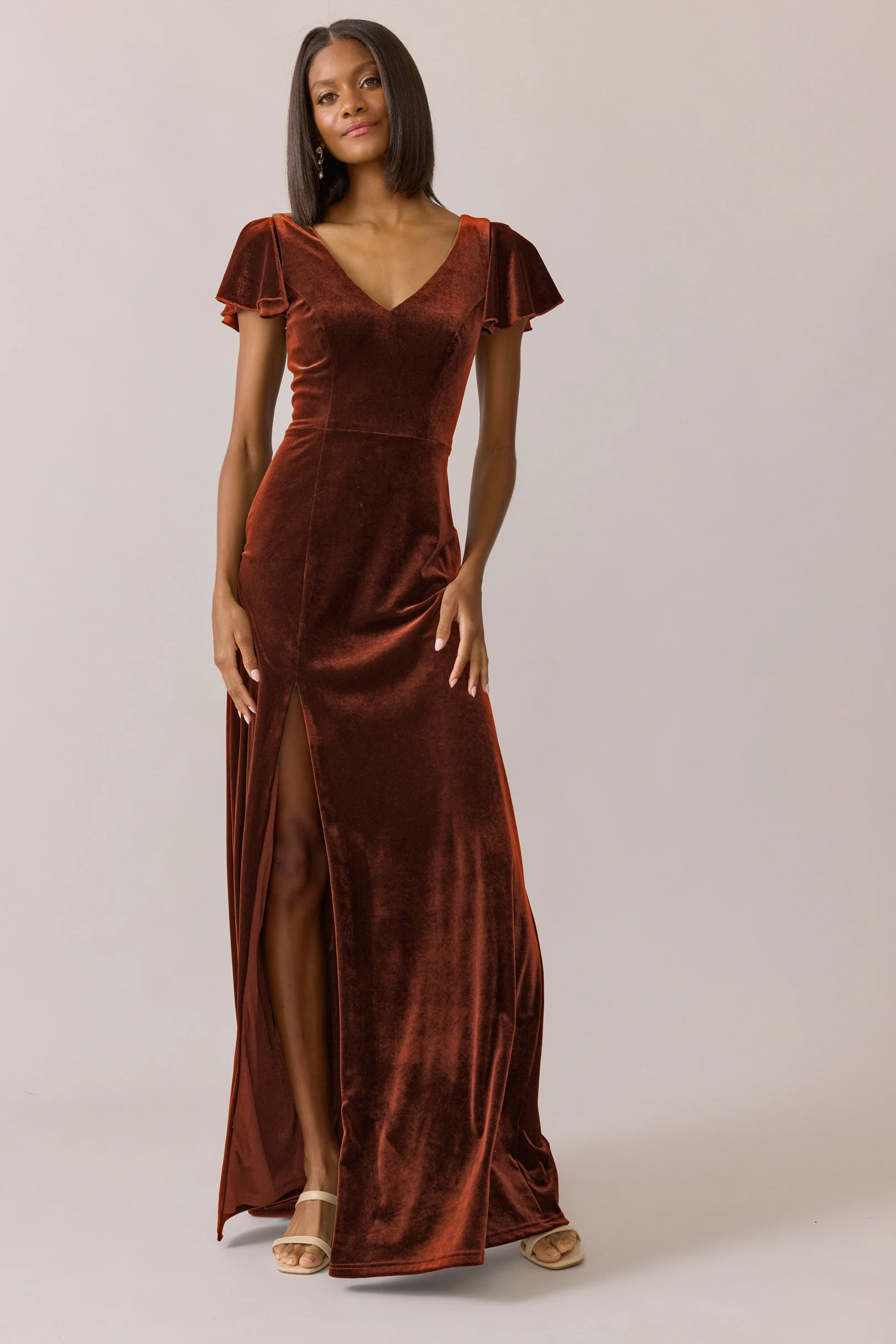Nora Velvet Dress | Made To Order - Image 9