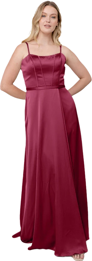 Nova Satin Dress | Made To Order - Image 11