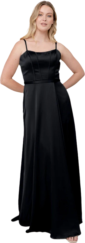 Nova Satin Dress | Made To Order - Image 12
