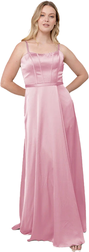 Nova Satin Dress | Made To Order - Image 121