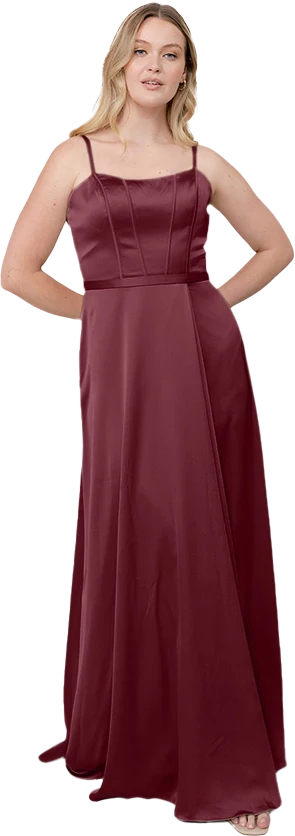 Nova Satin Dress | Made To Order - Image 15