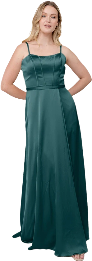Nova Satin Dress | Made To Order - Image 17