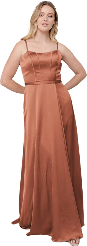 Nova Satin Dress | Made To Order - Image 18