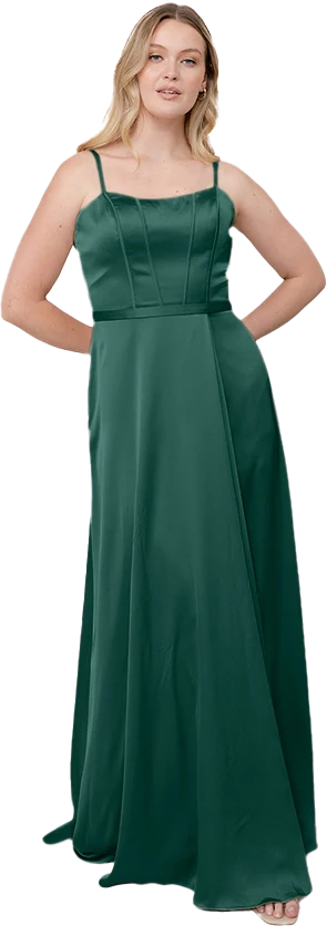 Nova Satin Dress | Made To Order - Image 23
