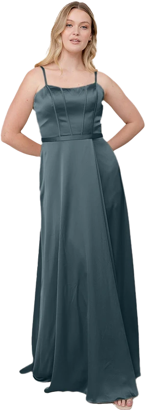 Nova Satin Dress | Made To Order - Image 24