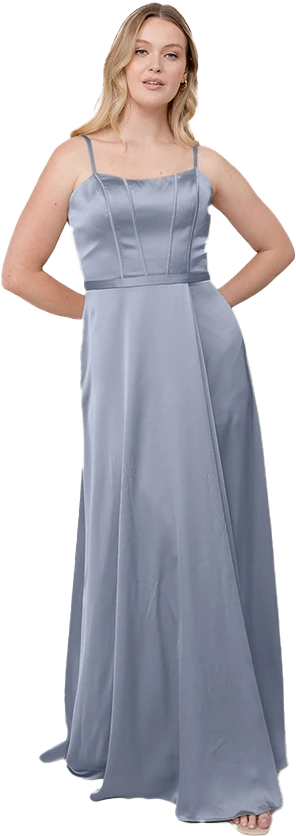 Nova Satin Dress | Made To Order - Image 25
