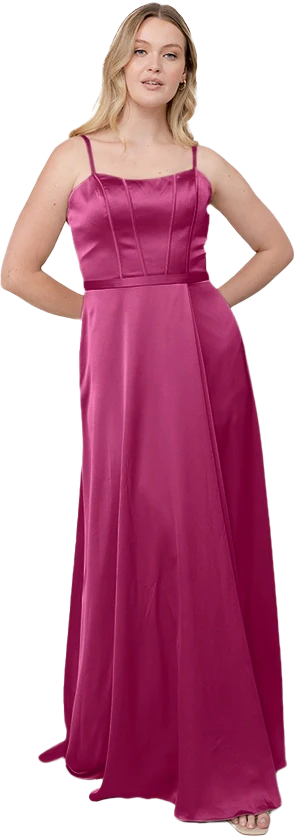 Nova Satin Dress | Made To Order - Image 26