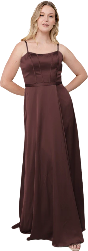 Nova Satin Dress | Made To Order - Image 35