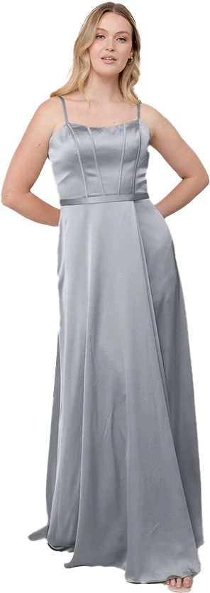 Nova Satin Dress | Made To Order - Image 49