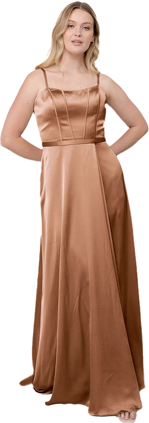 Nova Satin Dress | Made To Order - Image 56