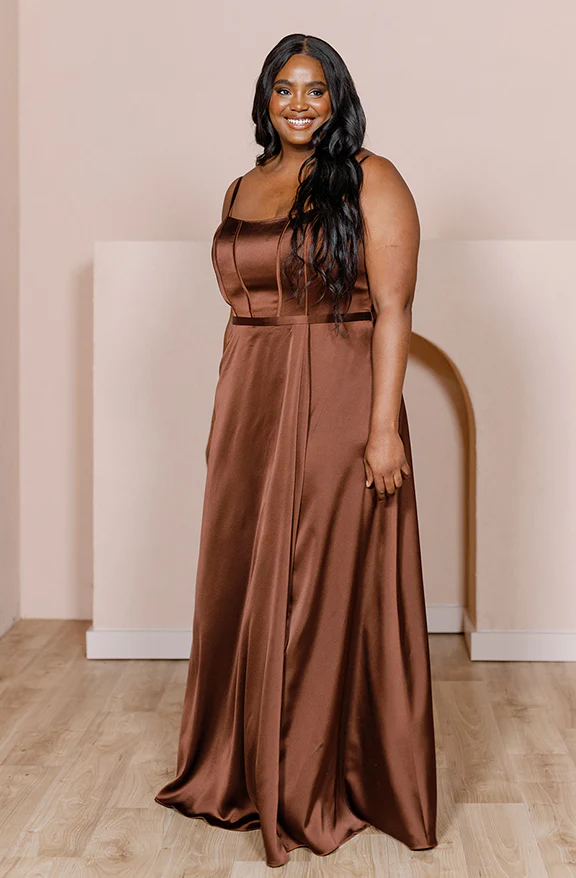 Nova Satin Dress | Made To Order - Image 7