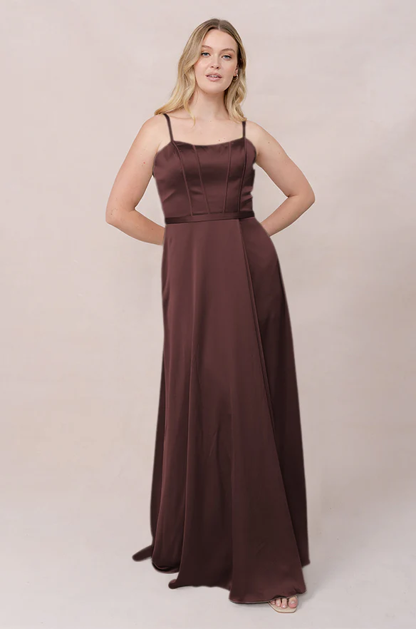 Nova Satin Dress | Made To Order - Image 82