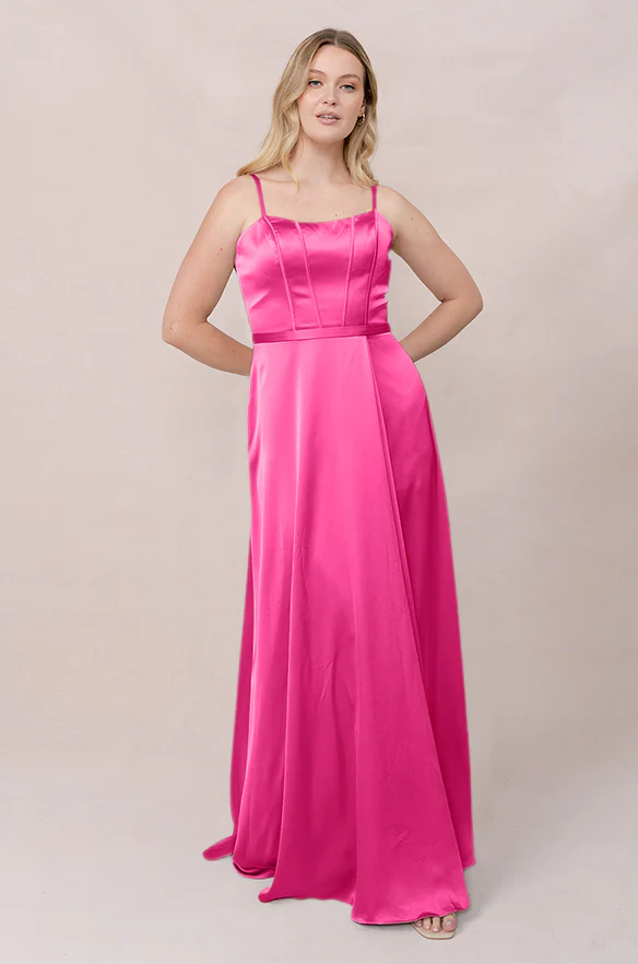 Nova Satin Dress | Made To Order - Image 83