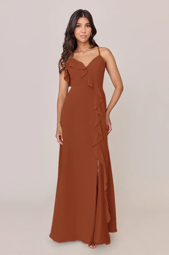 Paloma Chiffon Dress | Made To Order - Image 116