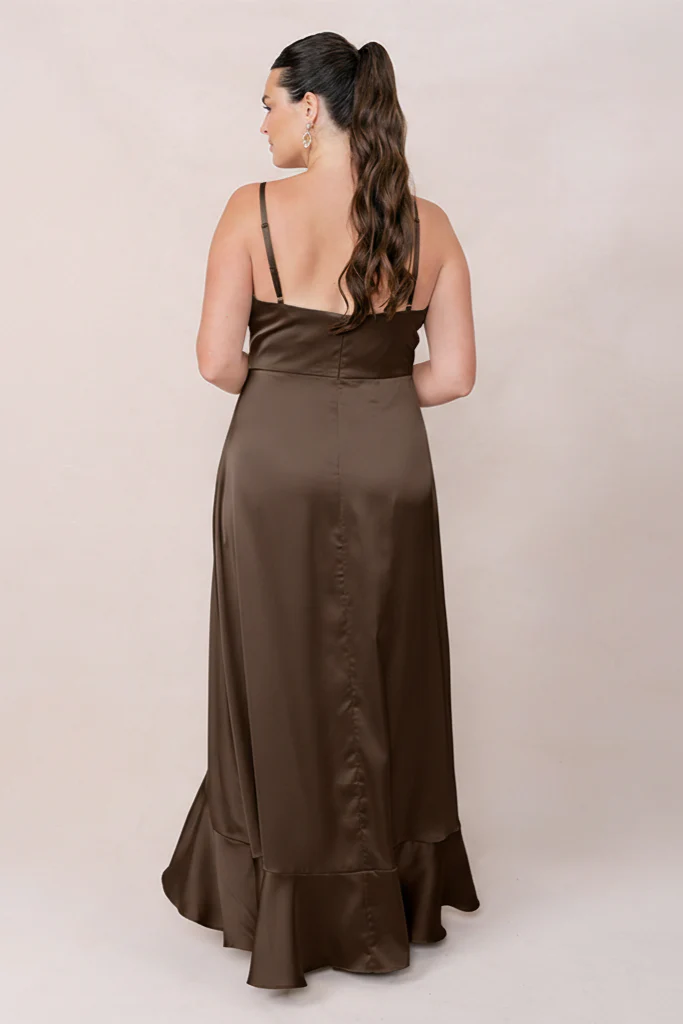 Paloma Satin Dress | Made To Order - Image 169