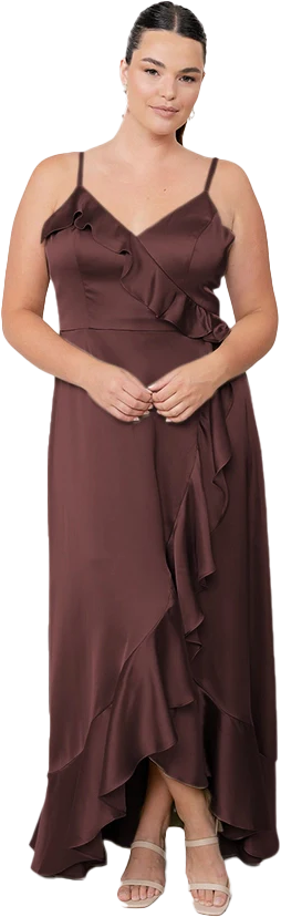 Paloma Satin Dress | Made To Order - Image 33