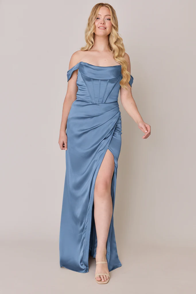 Paris Satin Dress | Made To Order - Image 163