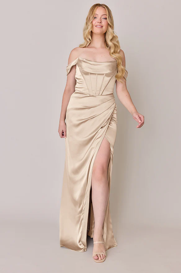 Paris Satin Dress | Made To Order - Image 40