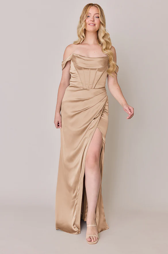 Paris Satin Dress | Made To Order - Image 44