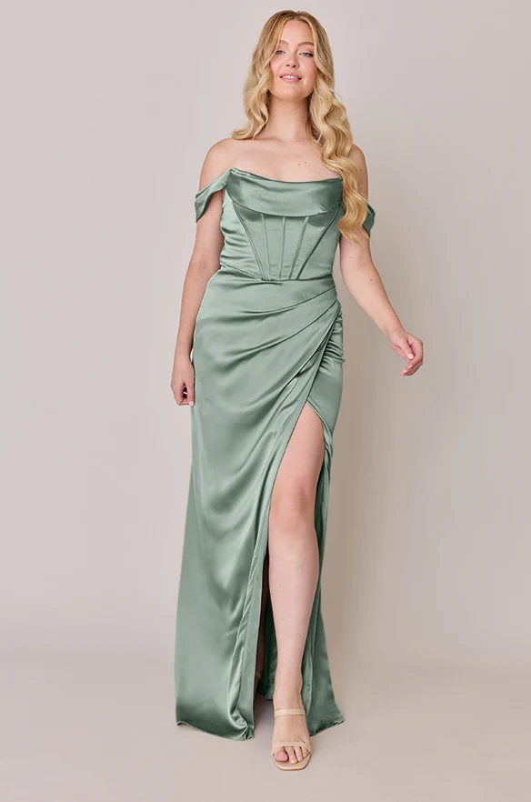 Paris Satin Dress | Made To Order - Image 86