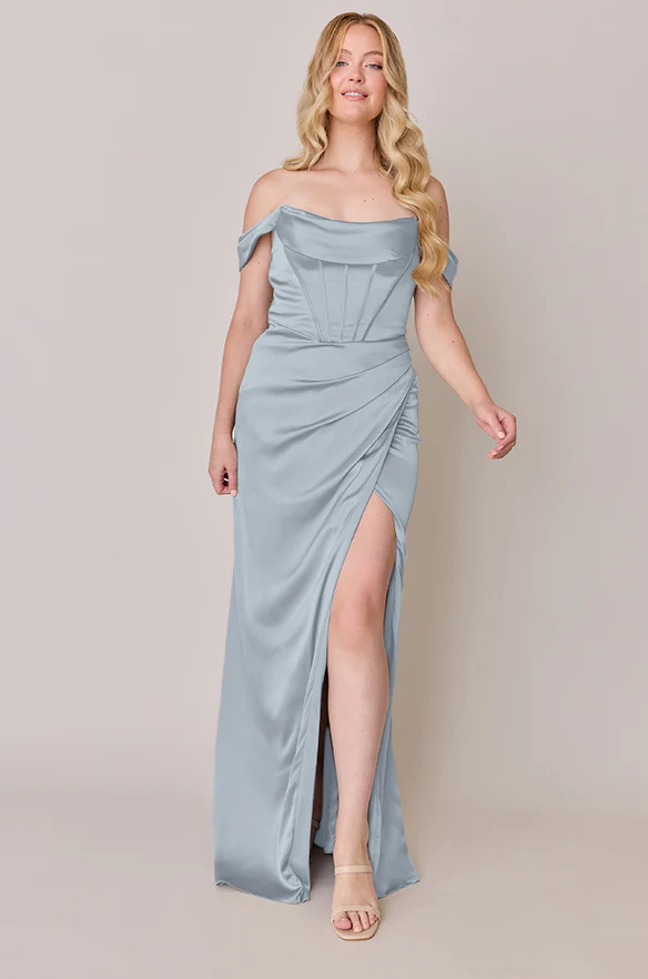 Paris Satin Dress | Made To Order - Image 90