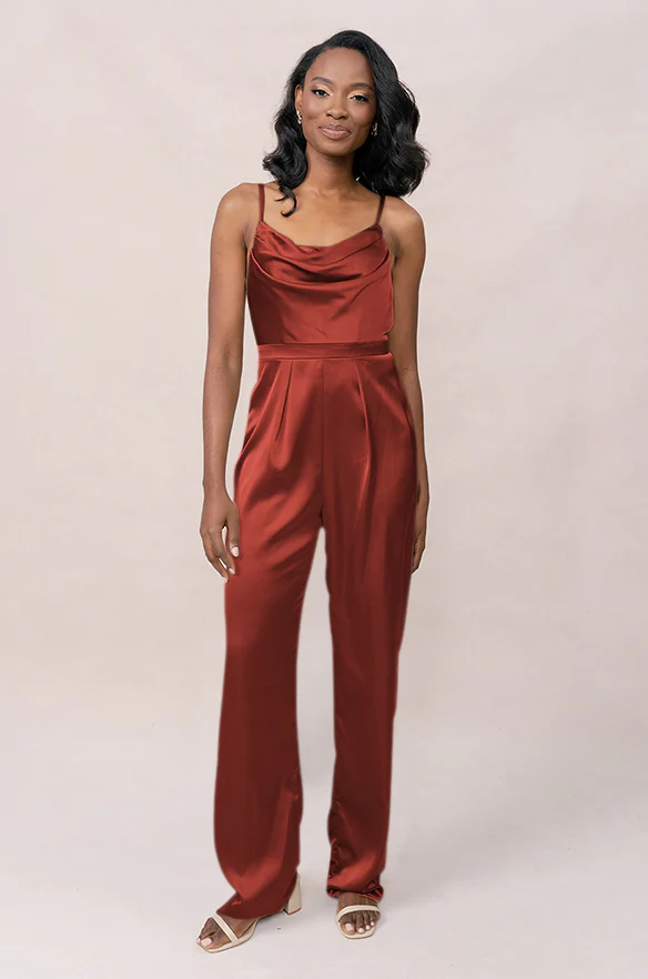 Parker Satin Jumpsuit | Made To Order - Image 102