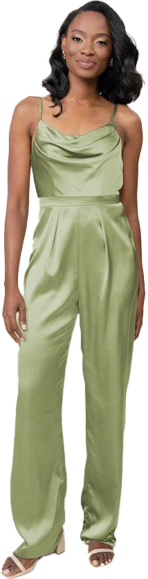Parker Satin Jumpsuit | Made To Order - Image 118