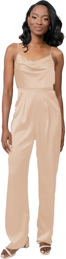 Parker Satin Jumpsuit | Made To Order - Image 29
