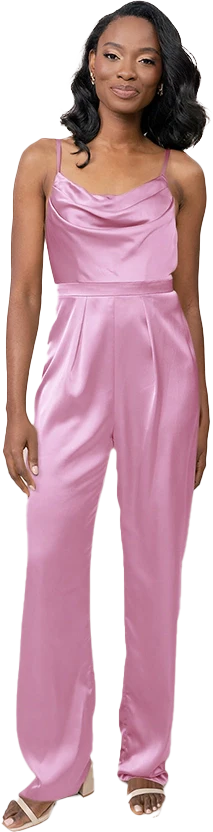 Parker Satin Jumpsuit | Made To Order - Image 37