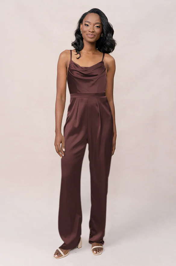 Parker Satin Jumpsuit | Made To Order - Image 82