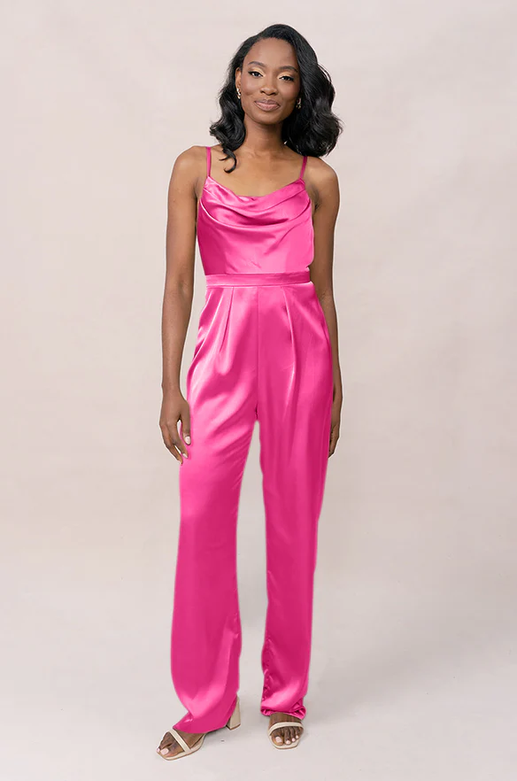 Parker Satin Jumpsuit | Made To Order - Image 83