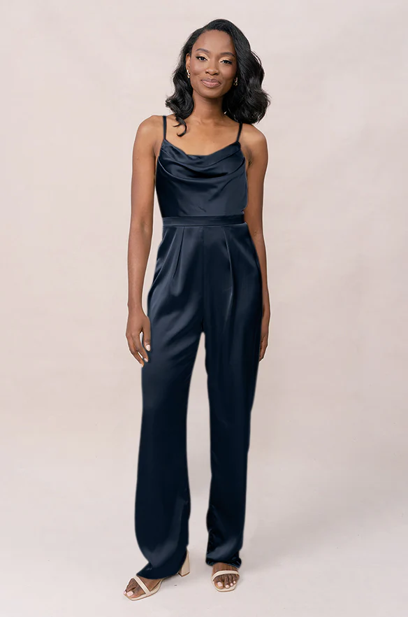 Parker Satin Jumpsuit | Made To Order - Image 86