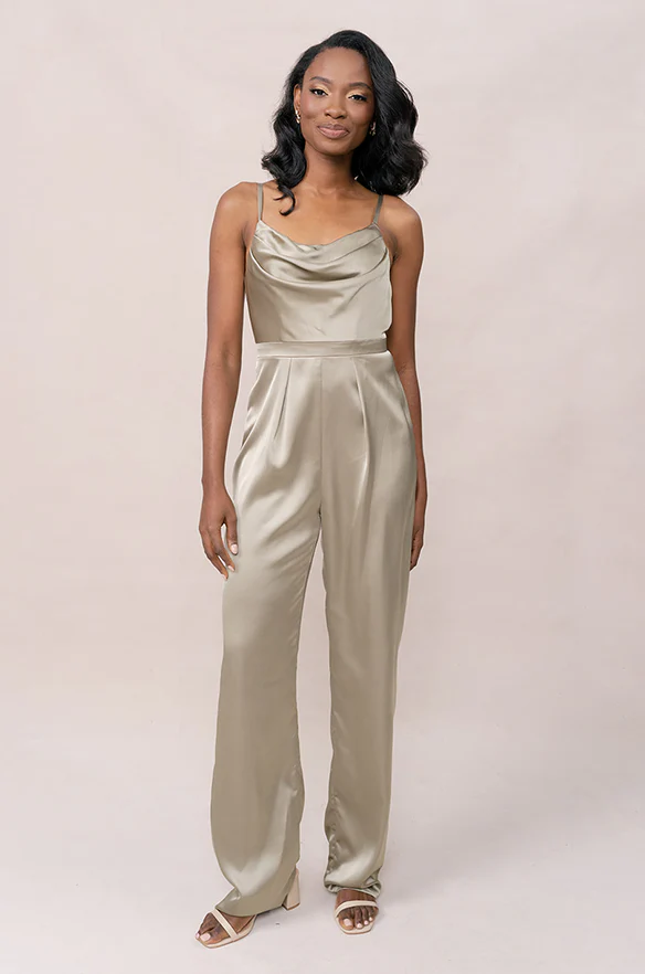 Parker Satin Jumpsuit | Made To Order - Image 97