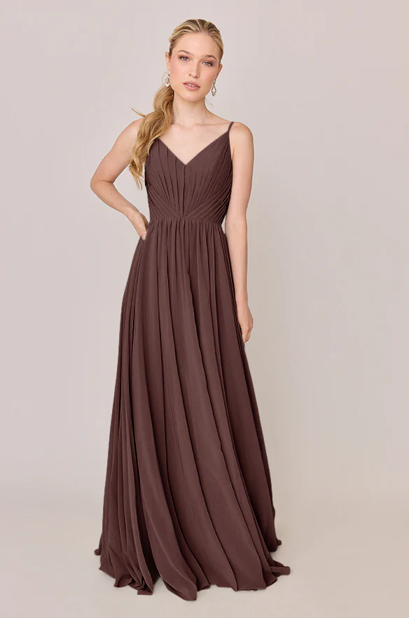 Penelope Chiffon Dress | Made To Order - Image 49