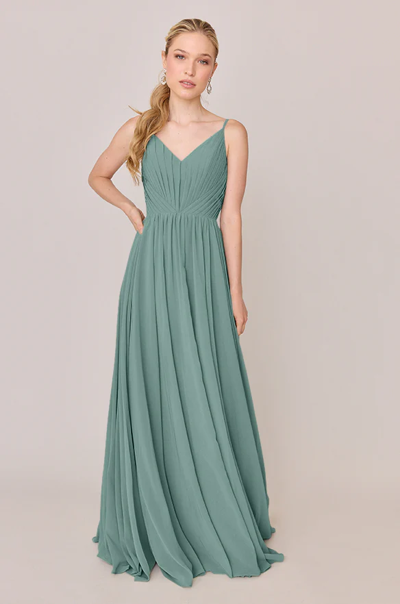 Penelope Chiffon Dress | Made To Order - Image 73
