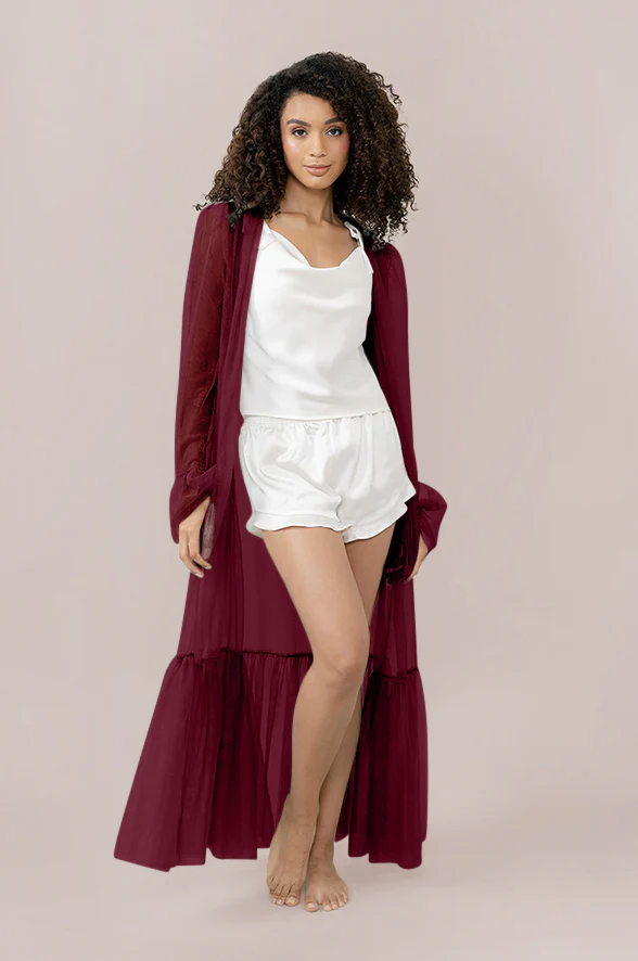Pillow Talk Tulle Duster | Made To Order - Image 11